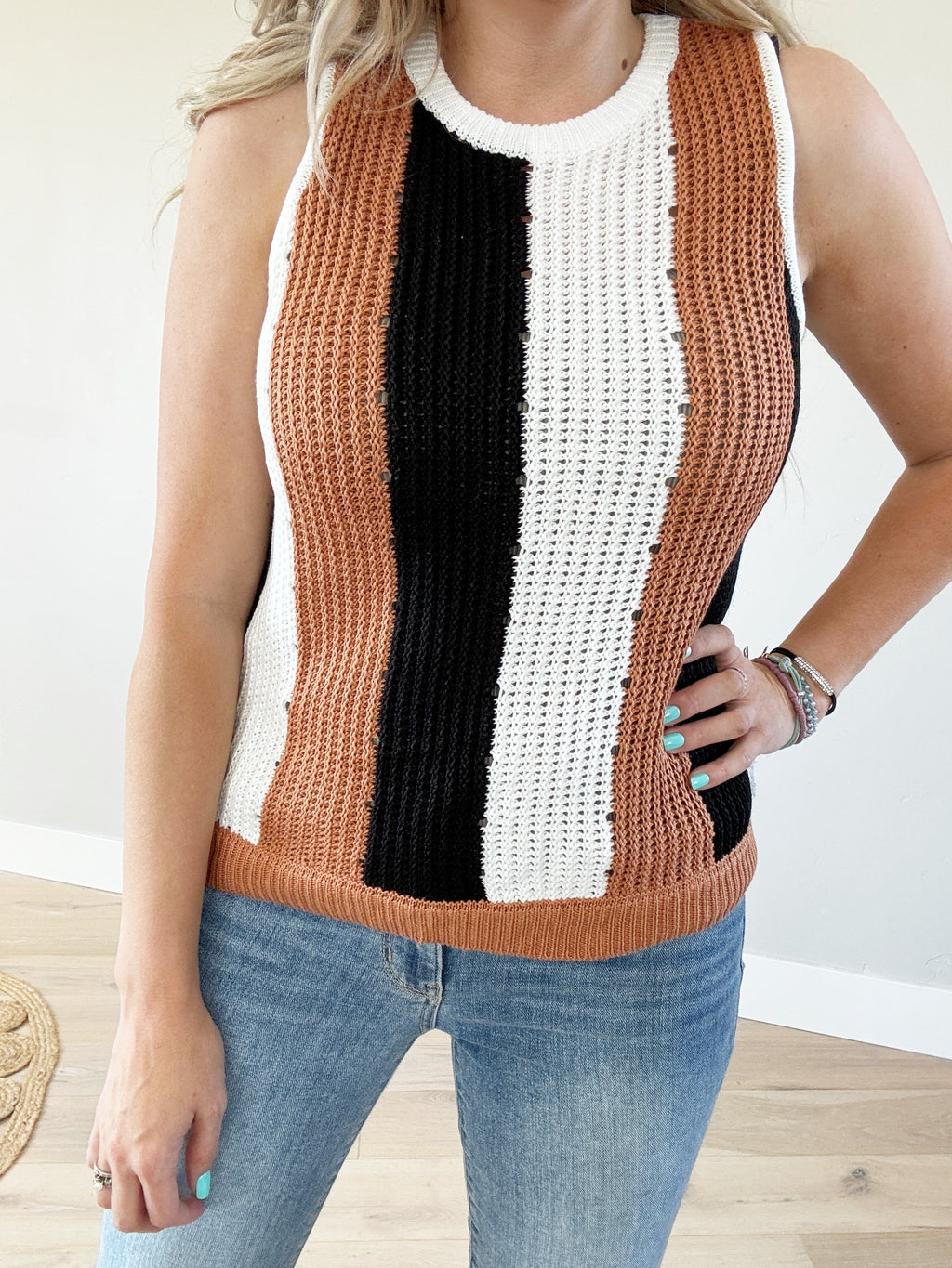 Get Going Sweater Tank (Pink Label)