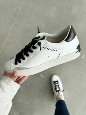 Shushop Ruby Sneakers in Black, White, & Hot Pink