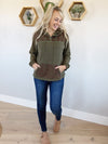 My Good Refuge Hooded Top in Olive