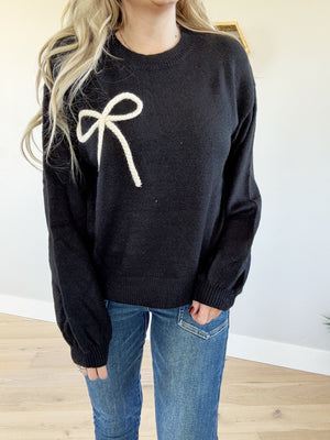 You're a Gift Dreamers Sweater in Black