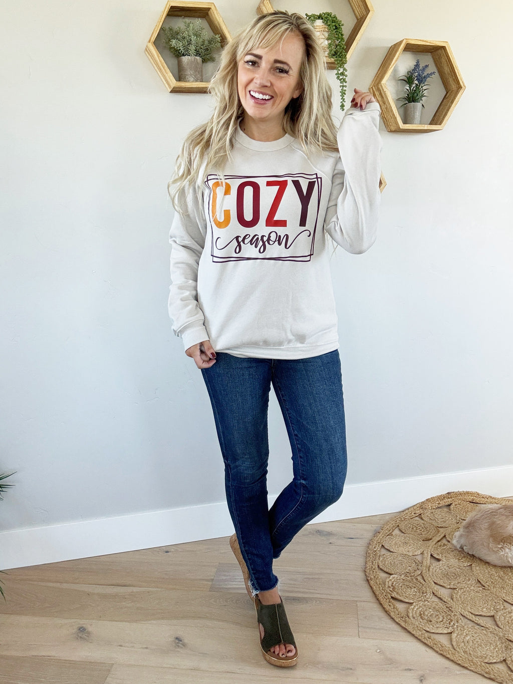 Cozy Season Graphic Sweatshirt