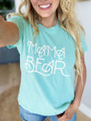 Mama Bear Graphic Tee in Sage