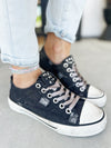 Blowfish Kenzie Sneakers in Black Denim