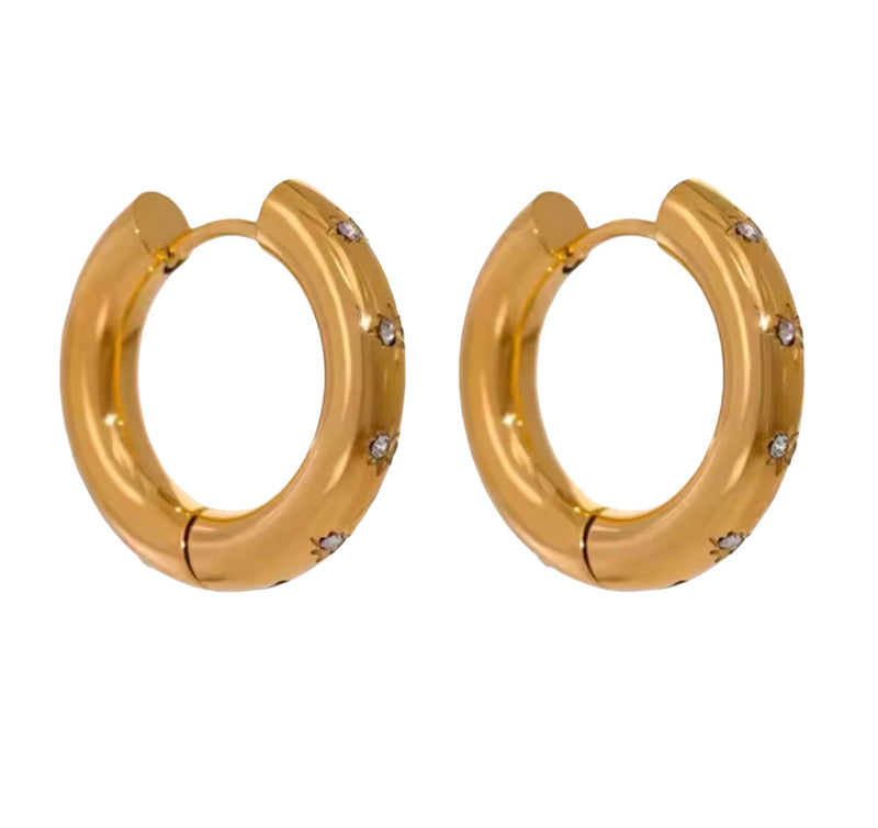 Grace Gold Hoops