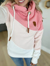 Wanakome Walk On The Wild Side Hoodie in Pink, Blush, and White