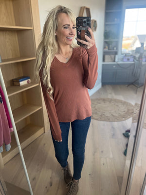 Thread & Supply Shannon Top in Cognac (SALE)