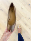 Corky's Over It Bronze Ballet Flats