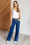 Judy Blue High Rise Vintage Wide Leg Jeans