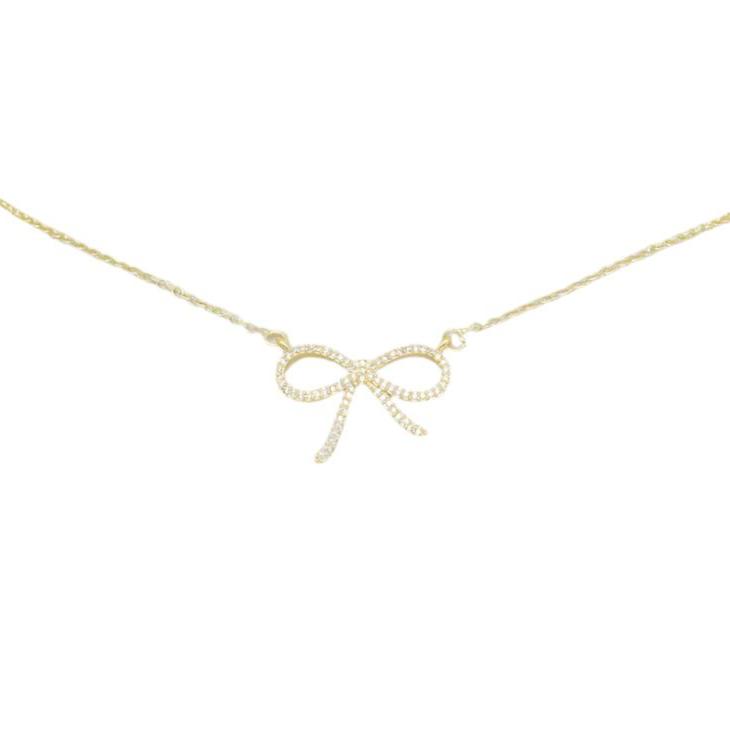 Whimsey Bow Necklace