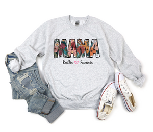 Custom Mama Sweatshirt