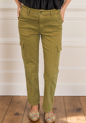 Judy Blue Matcha Cargo Jeans