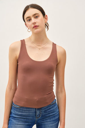 Braver Basic Scoop Neck Tank (Multiple Colors)