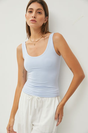 Braver Basic Scoop Neck Tank (Multiple Colors)