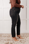 Judy Blue Mid Rise Tummy Control Slim Jeans