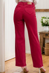 Judy Blue Scarlet Hearts Straight Leg Jeans