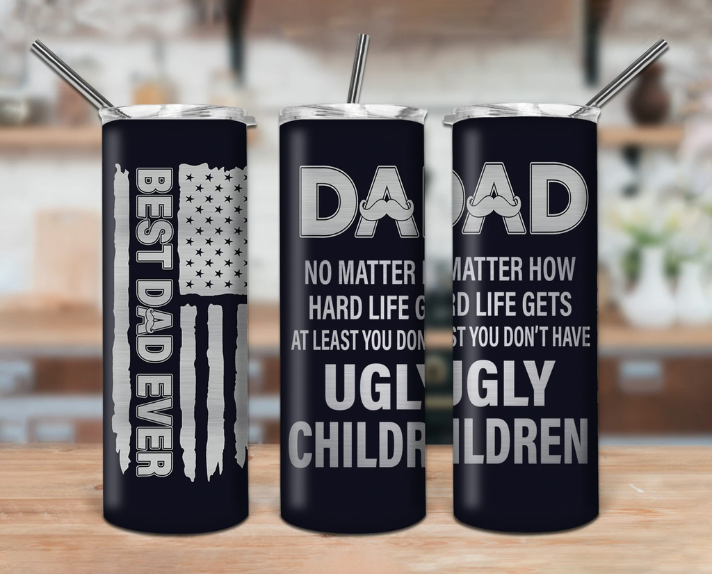 Best Dad 20oz Skinny Tumbler