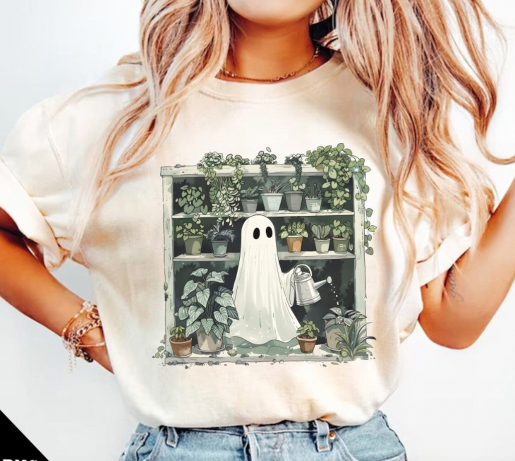 **DEAL** Ghost Plant Lady Graphic Tee