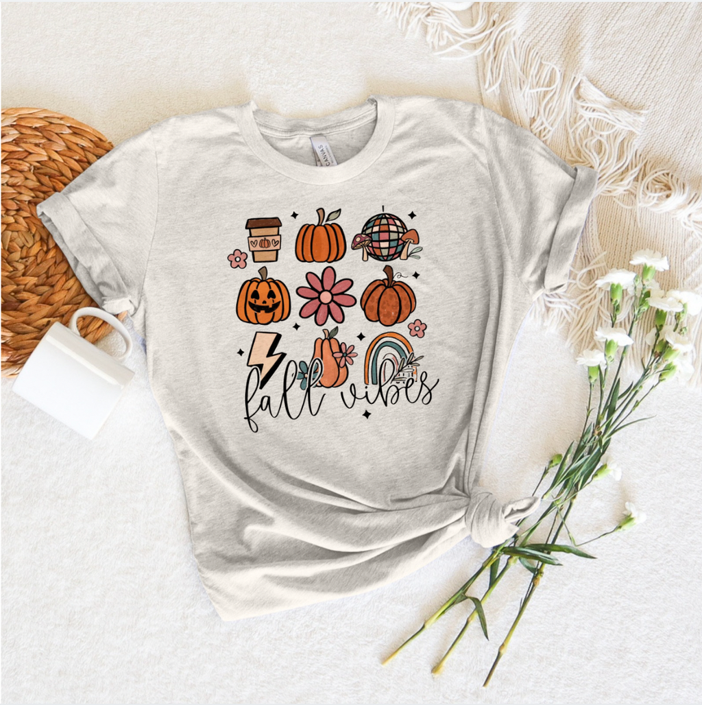 Colorful Fall Vibes Graphic Tee