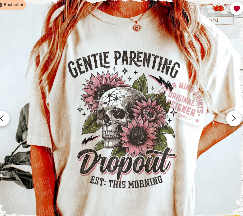 Gentle Parenting Dropout Graphic Tee