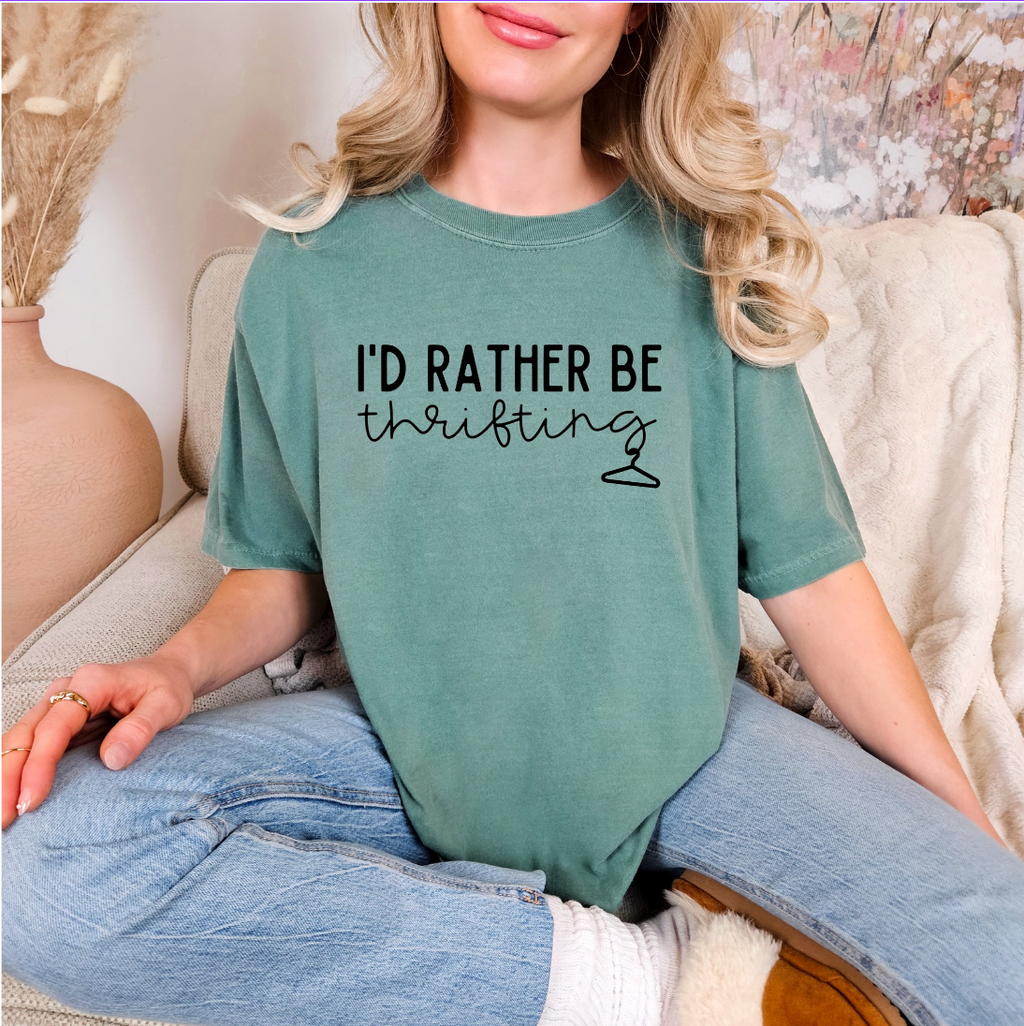 I'd Rather Be Thrifting Graphic Tee