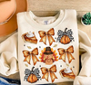 Retro Thanksgiving Bows Graphic Tee or Pullover