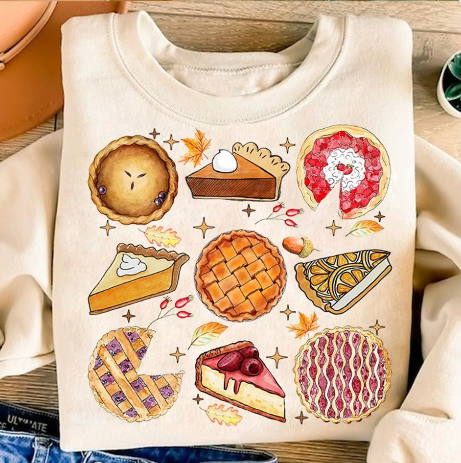 All The Pies Graphic Sweatshirt