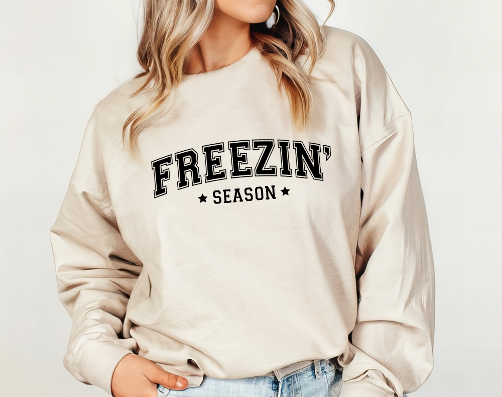 Freezin' Season Graphic Pullover (Multiple Colors)