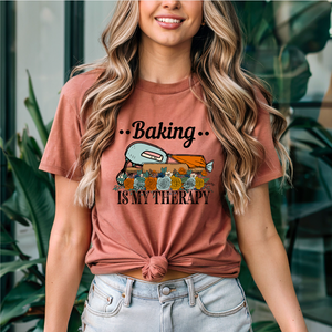 Baking Is MyTherapy Graphic Tee