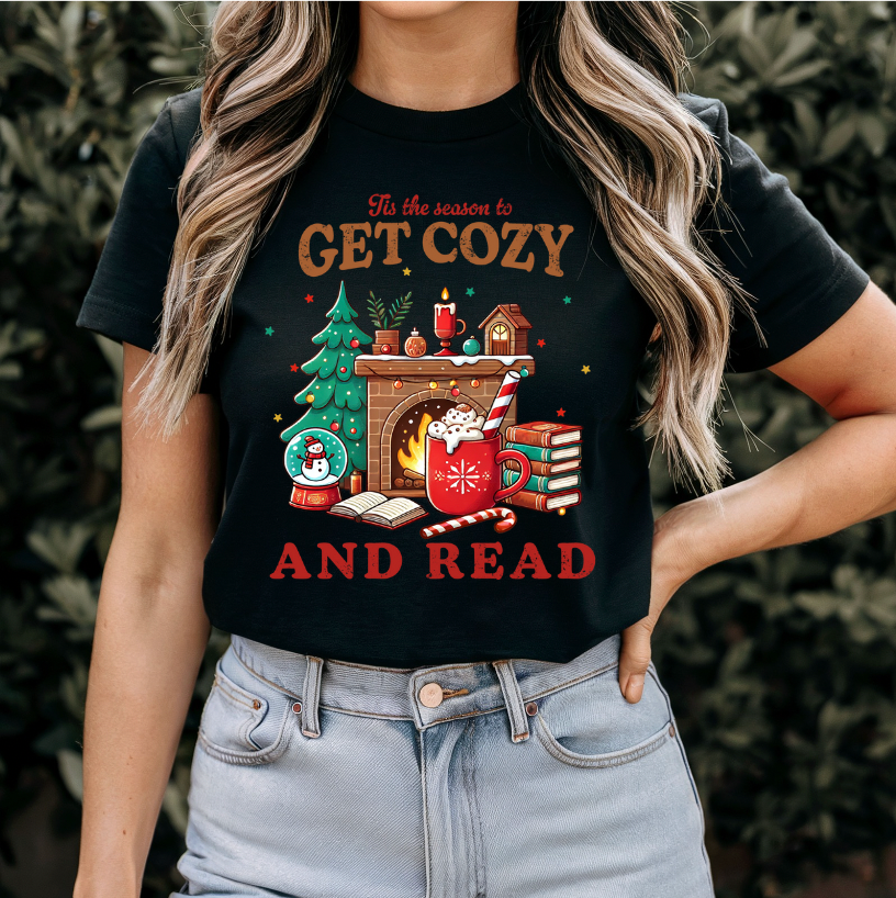 Get Cozy and Read Graphic Tee or Pullover