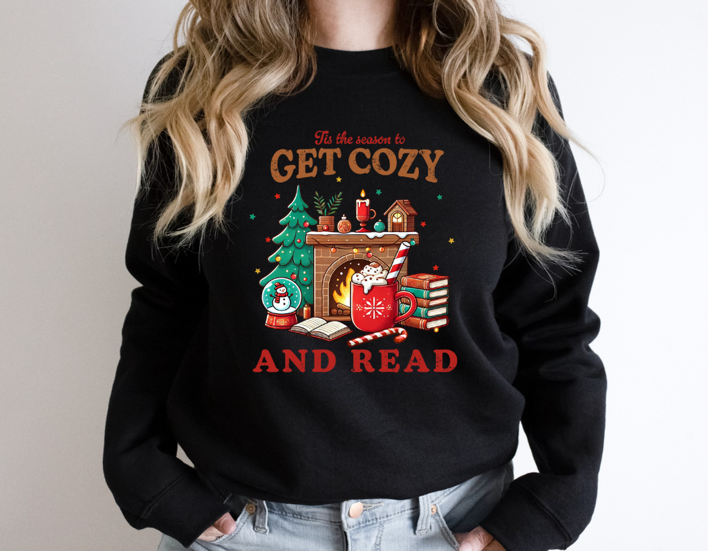 Get Cozy and Read Graphic Tee or Pullover