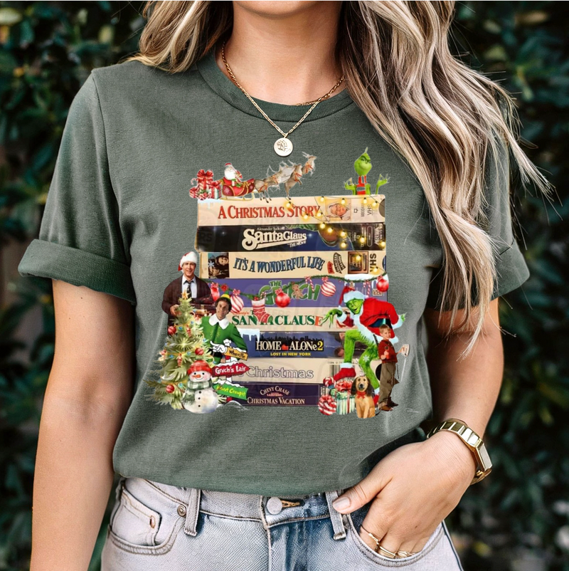 Christmas Videos Graphic Tee