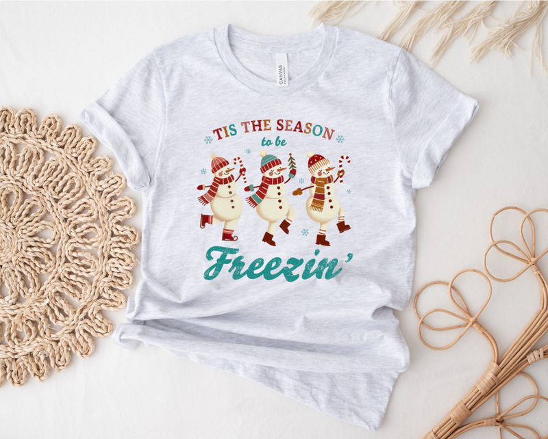 Freezin' Snowmen Graphic Tee