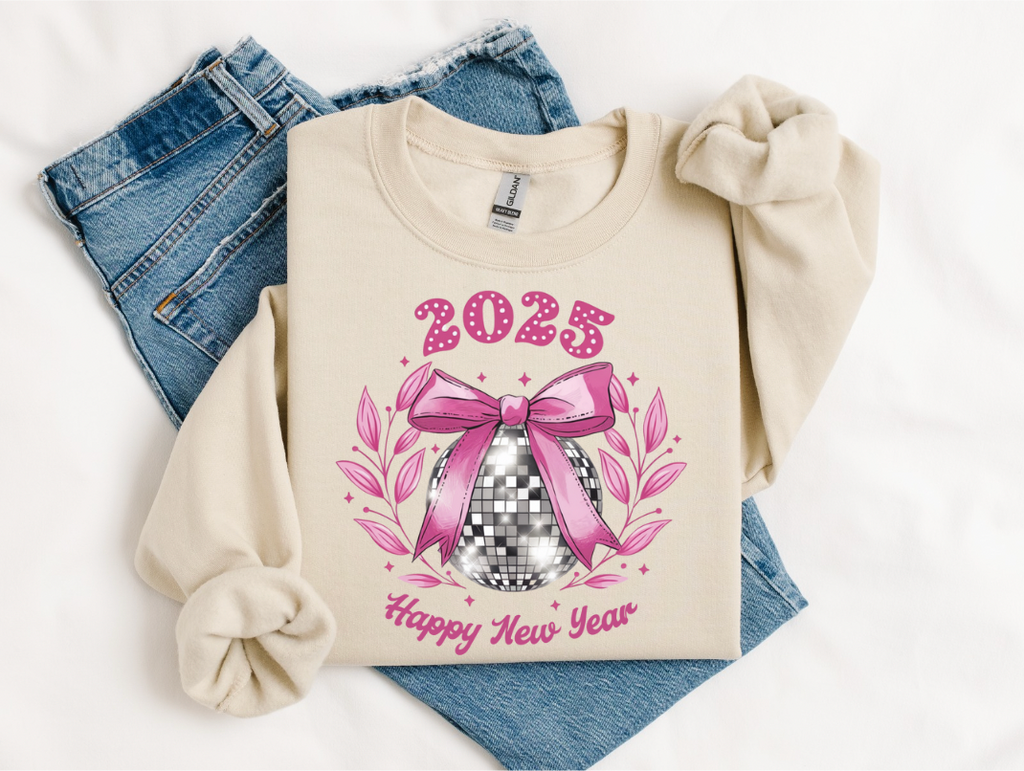 2025 Happy New Year Tee or Pullover