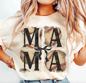 Baseball Mama Graphic Tee or Pullover