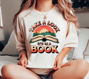 In A Book Graphic Tee or Pullover