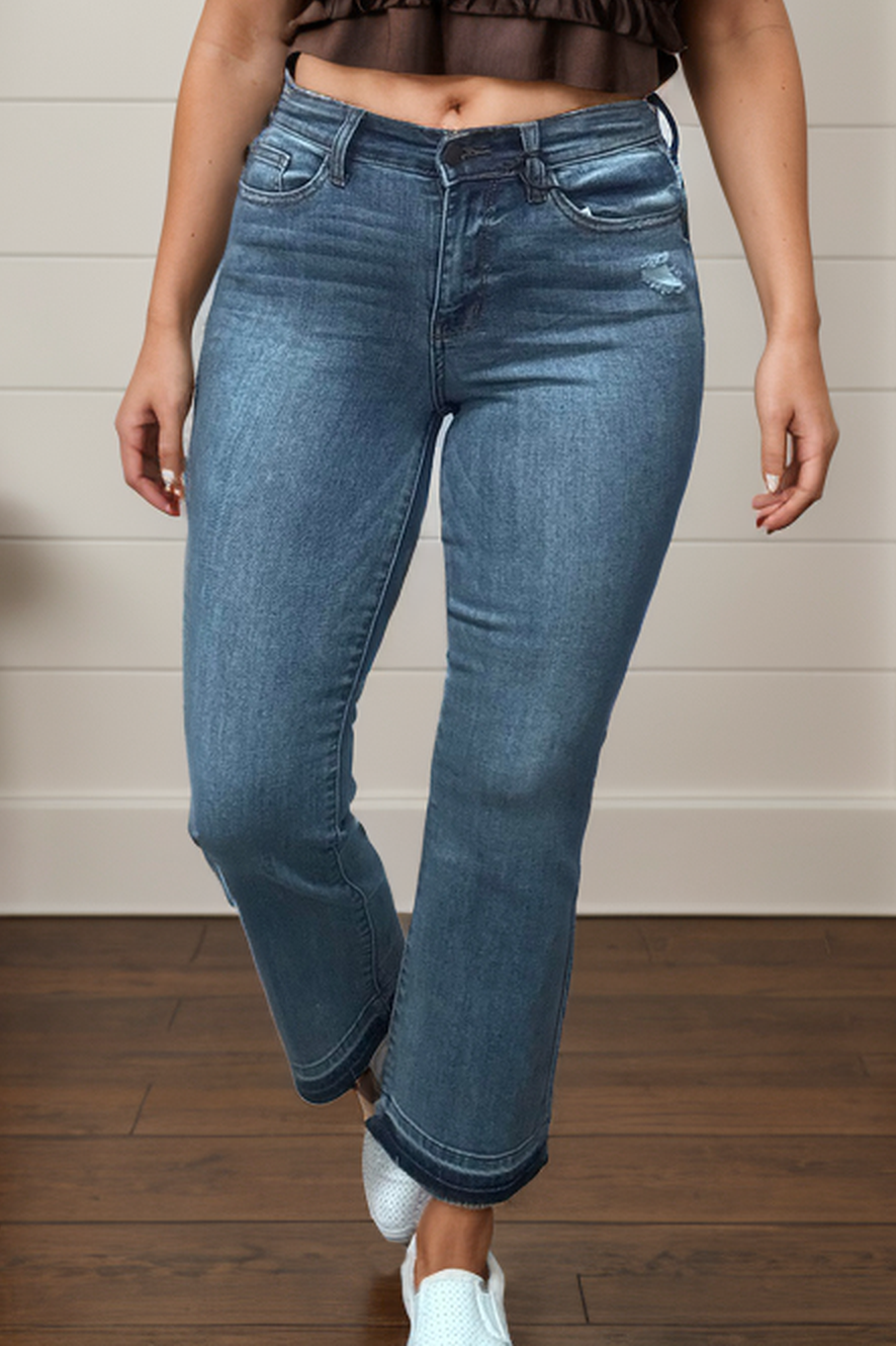 Judy Blue Summer Cropped Jeans