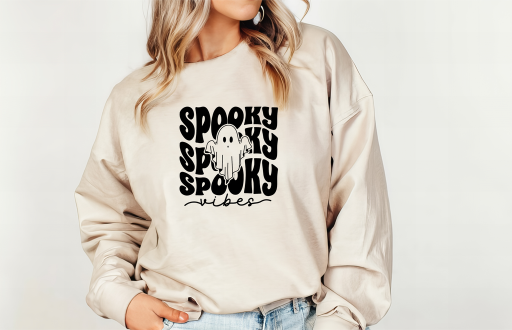 Spooky Vibes Graphic Sweatshirt