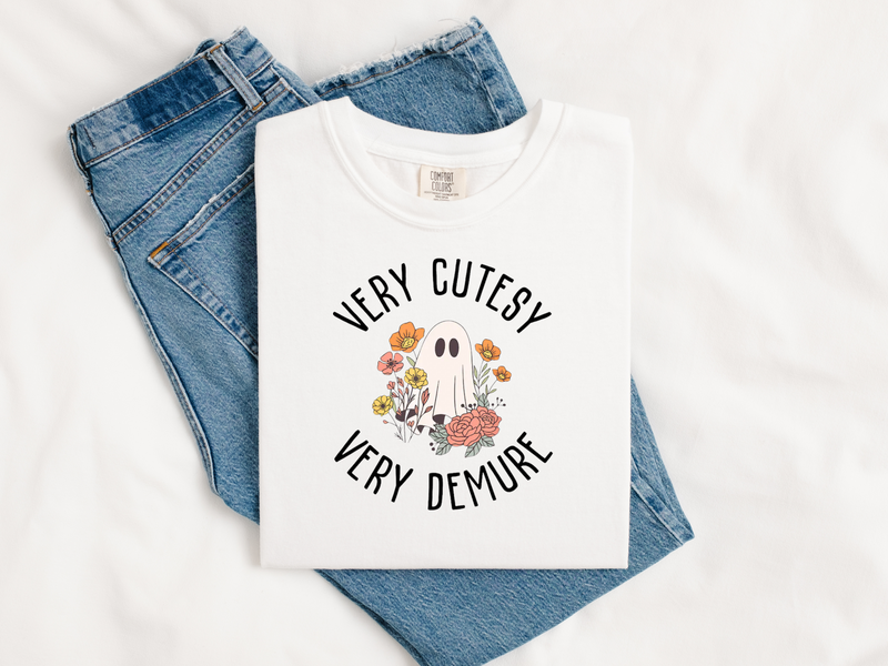 Very Demure Ghost Graphic Tee