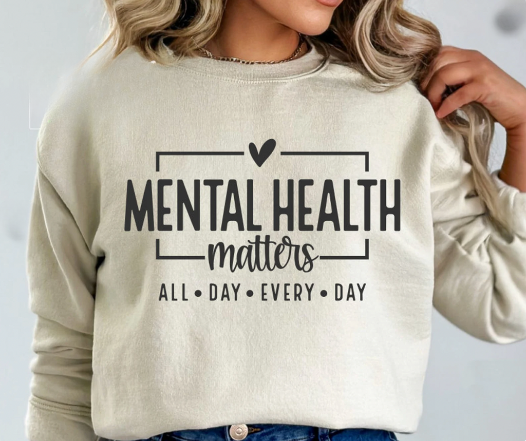 Mental Health Matters Graphic Pullover