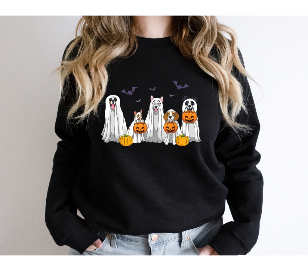 Spooky Pups Graphic Sweatshirt