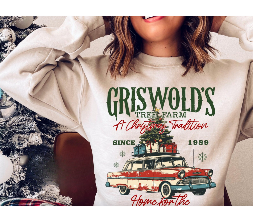 Griswold Christmas Tree Farm Graphic Pullover