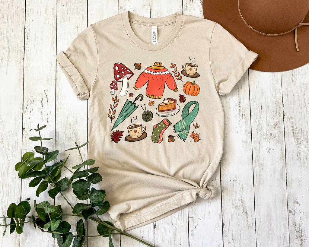 Fall Favs Pictures Graphic Tee