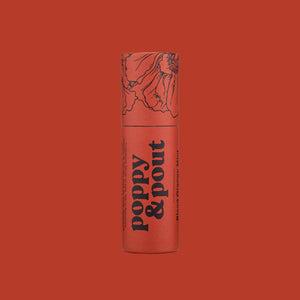 Poppy & Pout Lip Balm, Blood Orange Mint