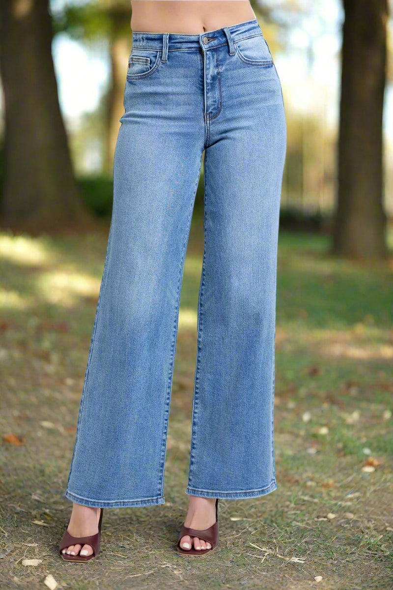 Judy Blue Classic Wide Leg Jeans