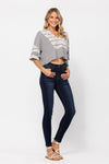 Judy Blue Other Side High Waist Handsand Skinny Jeans