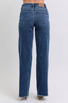 Judy Blue Raw Hem Mid Rise Jeans