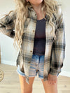 Fall Nights Flannel Plaid Top (Multiple Colors) (Pink Label)