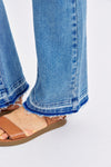 Judy Blue Leave It To Me Mid Rise Distressed Jeans