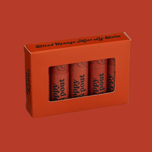 Poppy & Pout Lip Balm, Blood Orange Mint