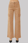 Risen High Rise Wide Leg Cargo Jeans